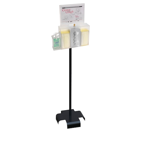 Omnimed Hygiene Station Bundle W Stand & Sign Holder 304006_311
